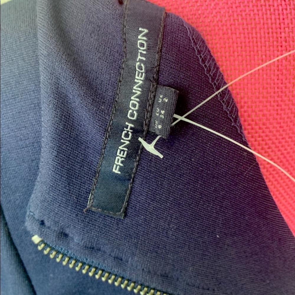 French Connection Navy Dress (size 2) - Picture 4 of 5